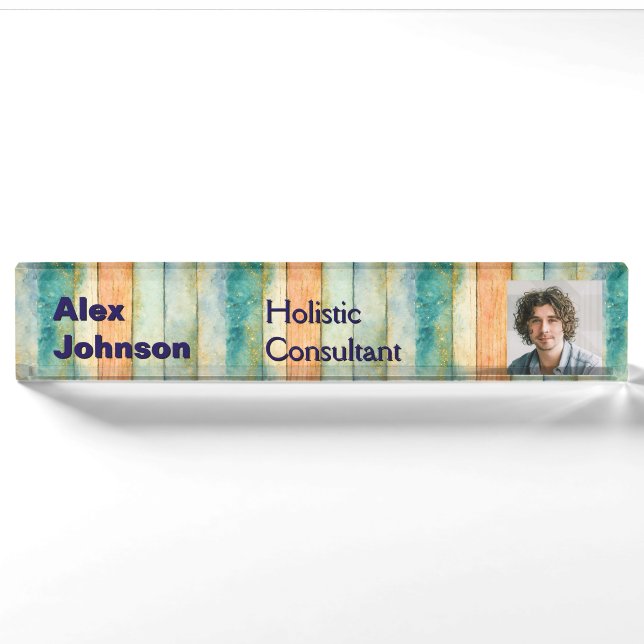Holistic Wellness Consultant Naturopaths Spirituel Namensplakette (Vorderseite)