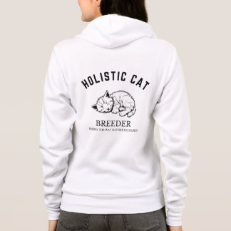 Holistische Katzenzucht - Frauenhorodie Hoodie