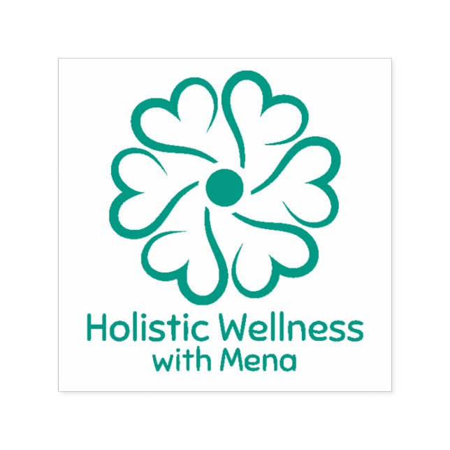 Holistische Wellness Permastempel (Design)