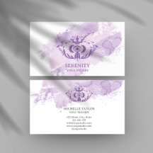 Holistischer Himmelsmond Drittes Auge Yoga Lila