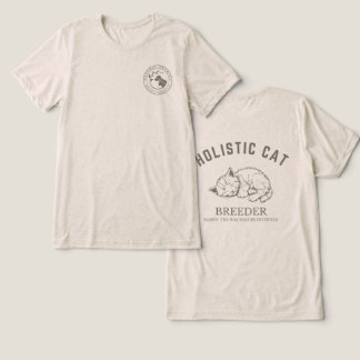 Holistischer Katzenzucht-T - Shirt - Unisex-neutra