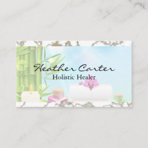 Holistischer Wellness-Center Salon Visitenkarte