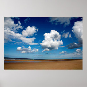 Holkham Beach Norfolk England Poster