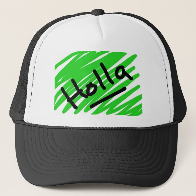 Holla Truckerkappe (Vorderseite)