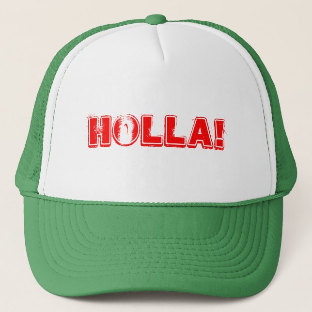 HOLLA! TRUCKERKAPPE (Vorderseite)