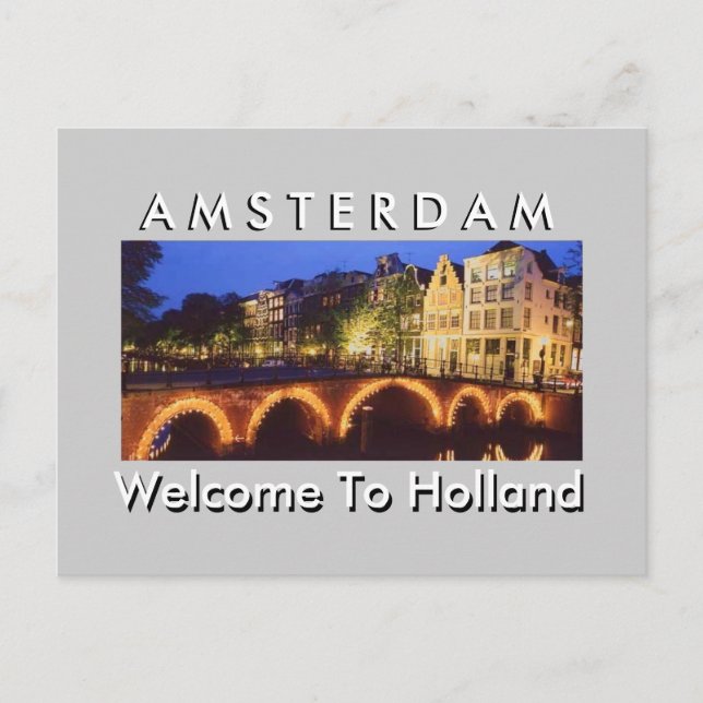 HOLLAND 2 (Oluwatosin Gbadamosi Entwurf) Postkarte (Vorderseite)