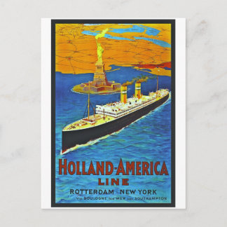 Holland America Line Postkarte