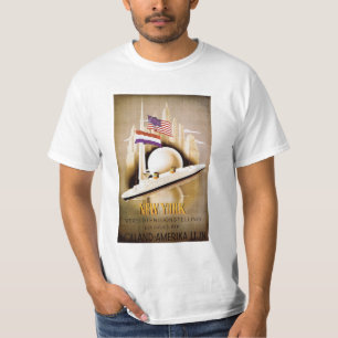 Holland America New York Poster T - Shirt
