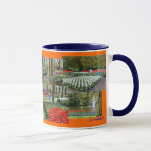 Holland-Andenken-Tasse (Keukenhof Gardens/15 Tasse