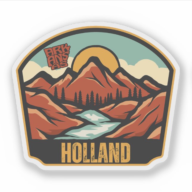 Holland, Arkansas Aufkleber (Vorderseite)