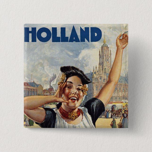 Holland Button (Vorderseite)