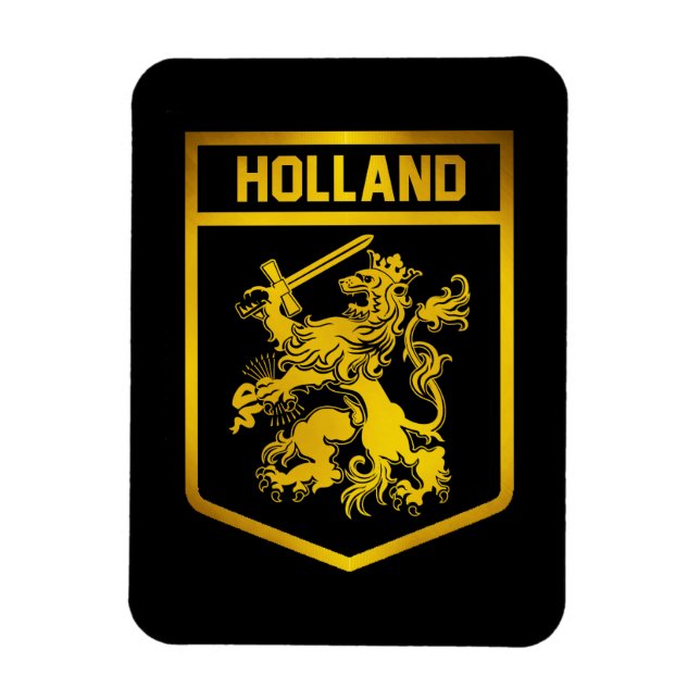 Holland Emblem Magnet (Vertikal)