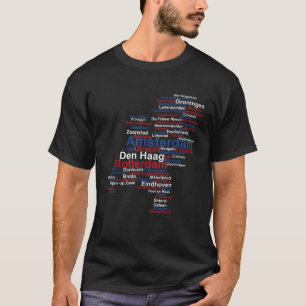 Holland Flag Holland Travel Dutch Pride Niederland T-Shirt
