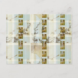 Holland FlowerPlaid Postkarte