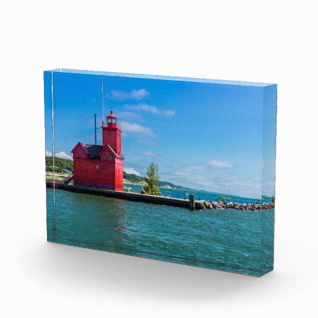 Holland Harbor Lighthouse Fotoblock (Rechts)