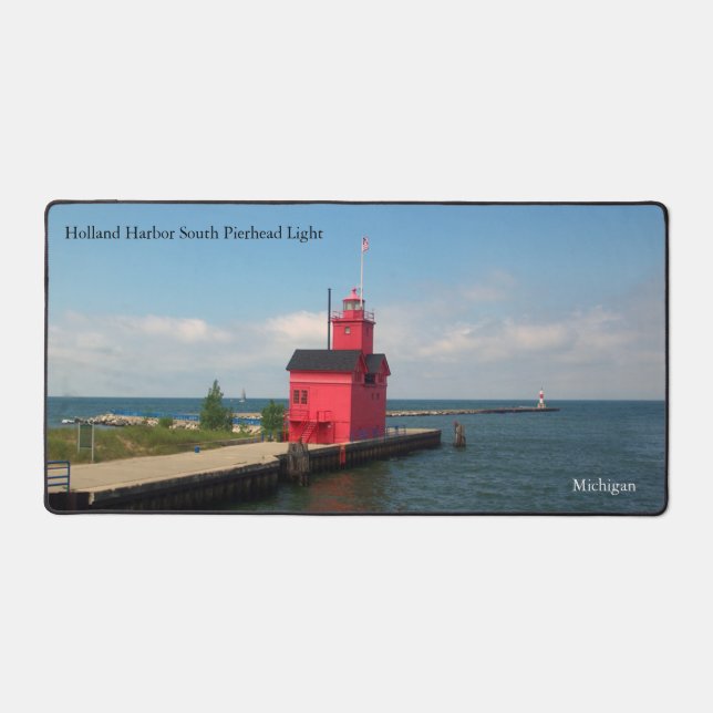 Holland Harbour South Pierhead Schreibtischunterlage (Vorderseite)