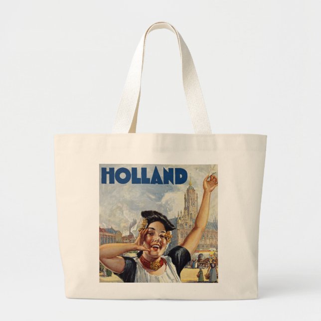 Holland Jumbo Stoffbeutel (Vorne)