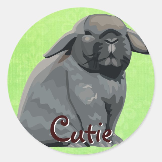 Holland Lop Stickers (Vorderseite)