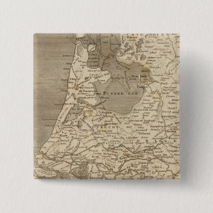 Holland Map von Arrowsmith Button