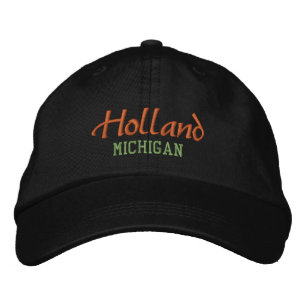 Holland Michigan bestickt Baseballhut Bestickte Baseballkappe