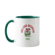 Holland Michigan Coffee Tasse