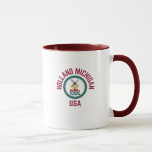Holland Michigan Coffee Tasse