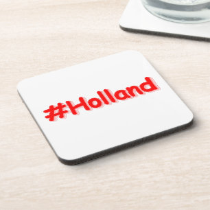 "#Holland" Niedliches Design. Jetzt kaufen Getränkeuntersetzer