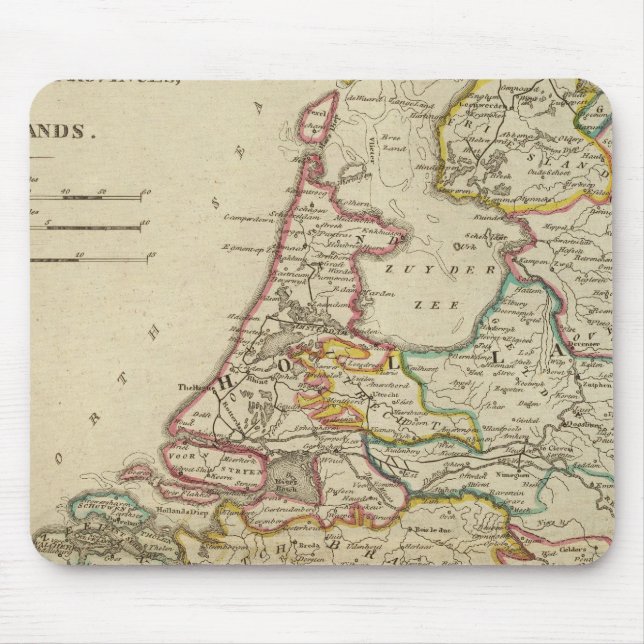 Holland oder die sieben Vereinigten Provinzen Mousepad (Vorne)