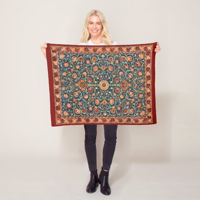 Holland Park Design (von William Morris) Fleecedecke (Beispiel)