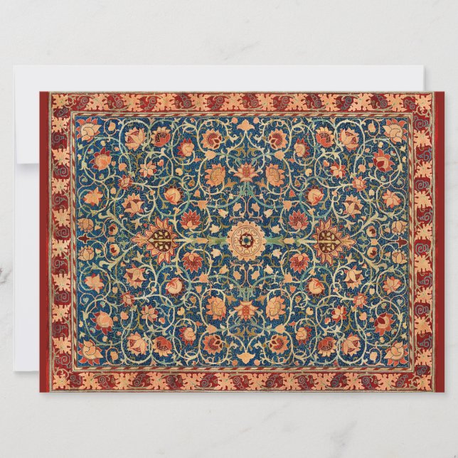 Holland Park Design (von William Morris) Karte (Vorderseite)