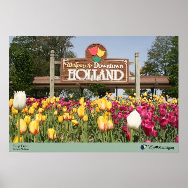 Holland Tulip Time - Holland, Michigan Poster (Vorne)