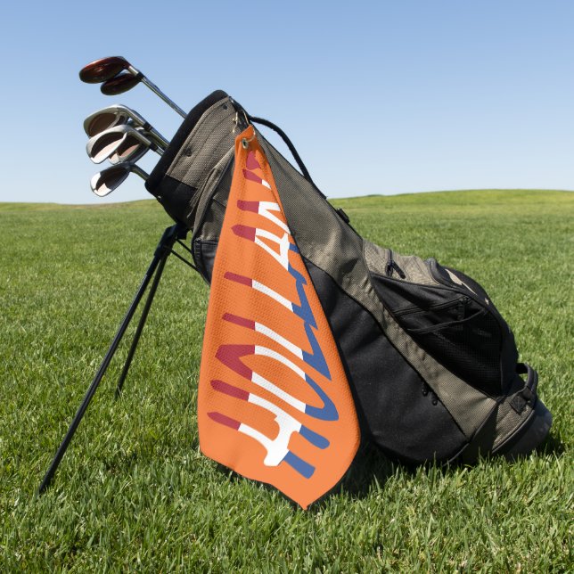 Holland überlagerte sich über die niederländische  golfhandtuch (Gras)