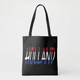 Holland übernahm die niederländische Flagge auf de Tasche