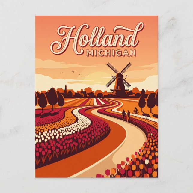 Holland USA Postkarte (Vorderseite)