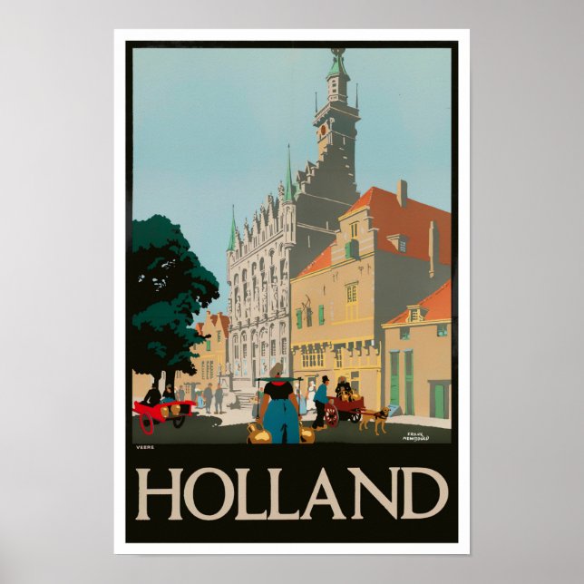Holland Vintage Reise Poster (Vorne)
