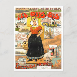 Holland Vintage Reise Postkarte