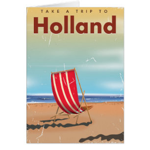 Holland Vintage-Reiseposter