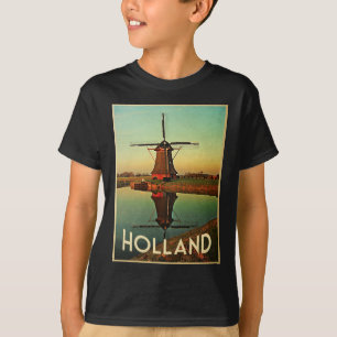 Holland-Windmühle T-Shirt