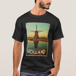 Holland-Windmühle T-Shirt