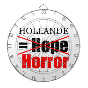 Hollande Not Hope = Horror - Dartboard Dartscheibe