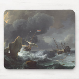 Holländer versendet in der Bedrängnis vor einer Mousepad