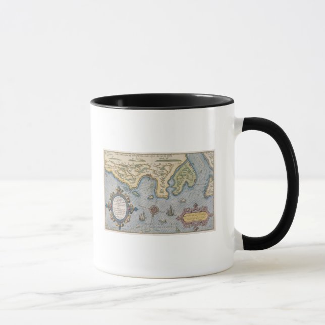 Holländergeschäftskarte der Ostsee Tasse (Rechts)