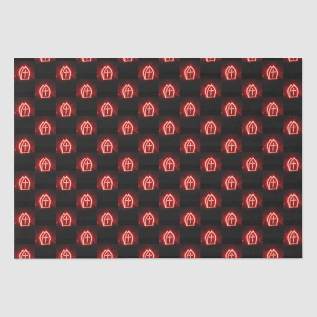 Holländisch Miter Pattern Sinterklaas zum Tag des  Seidenpapier (Vorderseite)