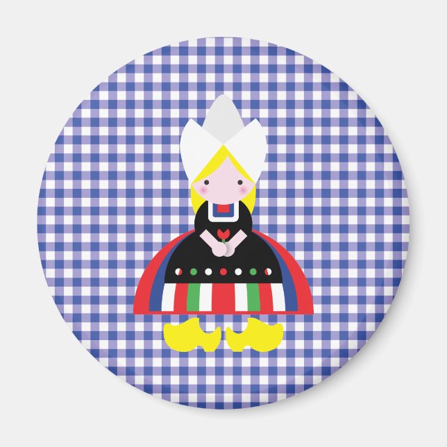 Holländische Frau Magnet (Vorne)