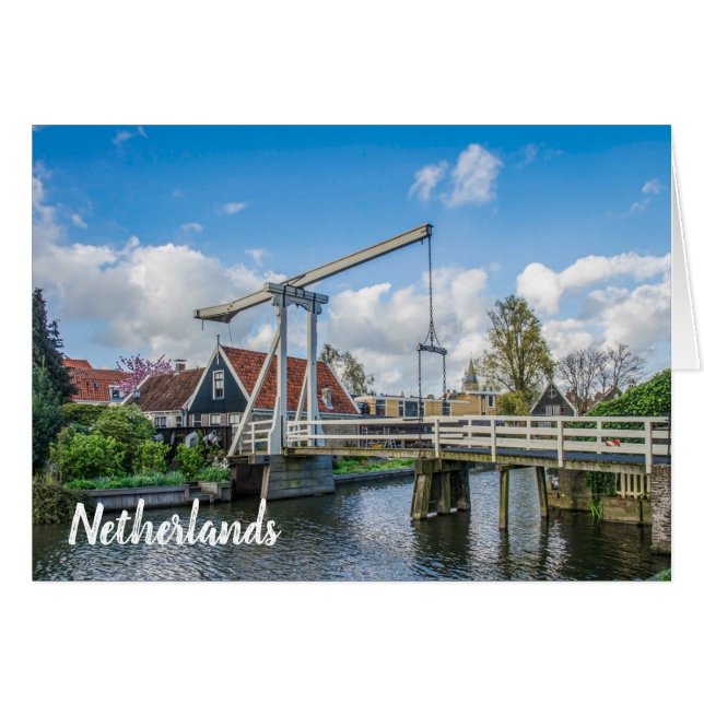 Holländische Holzbrücke (Vorderseite (Horizontal))