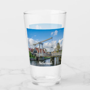 Holländische Holzbrücke Glas