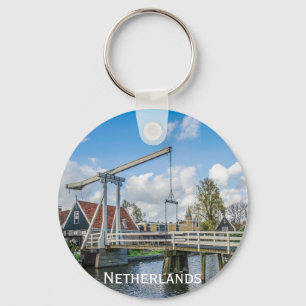 Holländische Hubholzbrücke Schlüsselanhänger