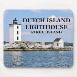 Holländische Insel Leuchtturm, Rhode Island Mousep Mousepad