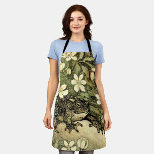 Holländische Jugendstil-Toad und Dogwood Schürze