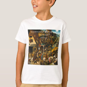 Holländische Kunst & berühmtes Proverb aus dem 16. T-Shirt